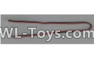 Wltoys Q323 Parts-25 Red U shape plate light line,Wltoys Q323 RC Quadcopter Drone Spare Parts Accessories,Wltoys Model Q323-B Q323-C Q323-E Replacement Accessories
